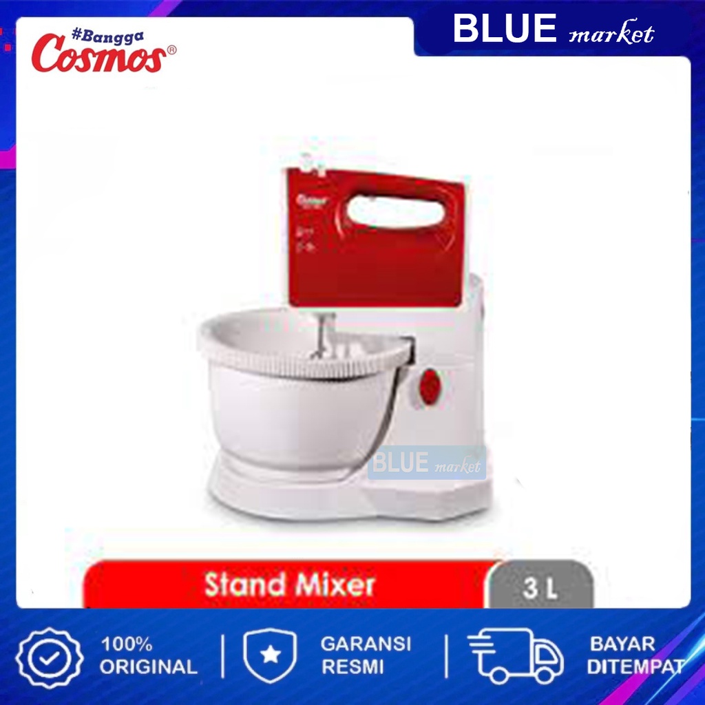 [ Cosmos ] Stand Mixer / Mixer Com Cosmos Turbo CM 1689 - Kapasitas 3 Liter !