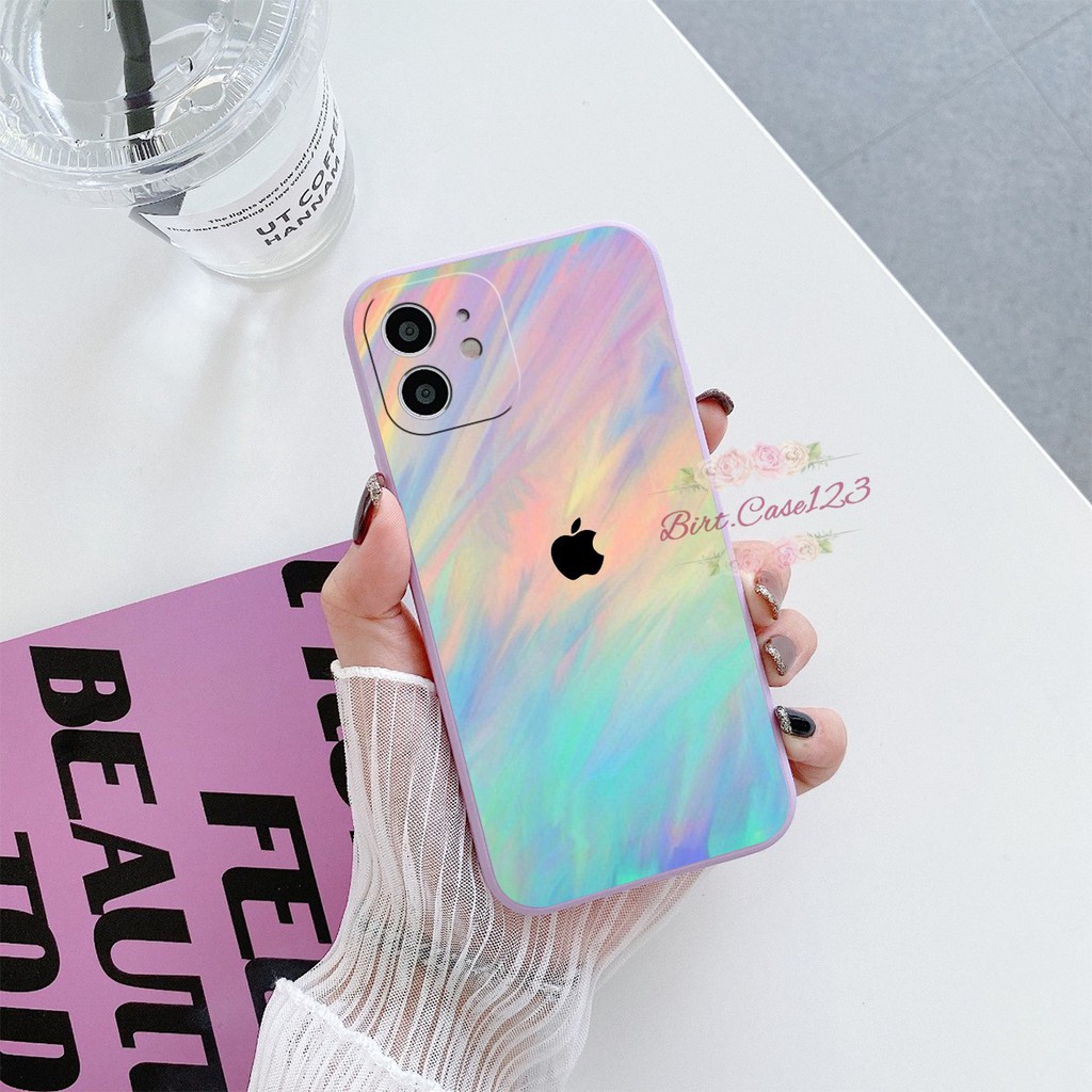 CASE CASING SOFTCASE SILIKON MACARON PELINDUNG KAMERA RAINBOW OPPO VIVO SAMSUNG XIAOMI REALME IPHONE ALL TYPE BC6064