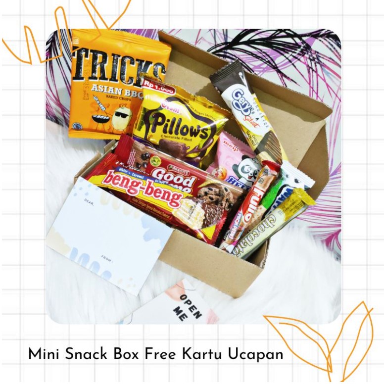 

Mini Snack Box - Snack Box Ulang tahun anak / SNACK BOX SOUVENIR