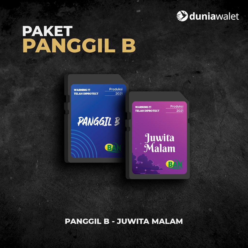 SUARA WALET PAKET PANGGIL B ORIGINAL BAN DRS. ARIEF BUDIMAN
