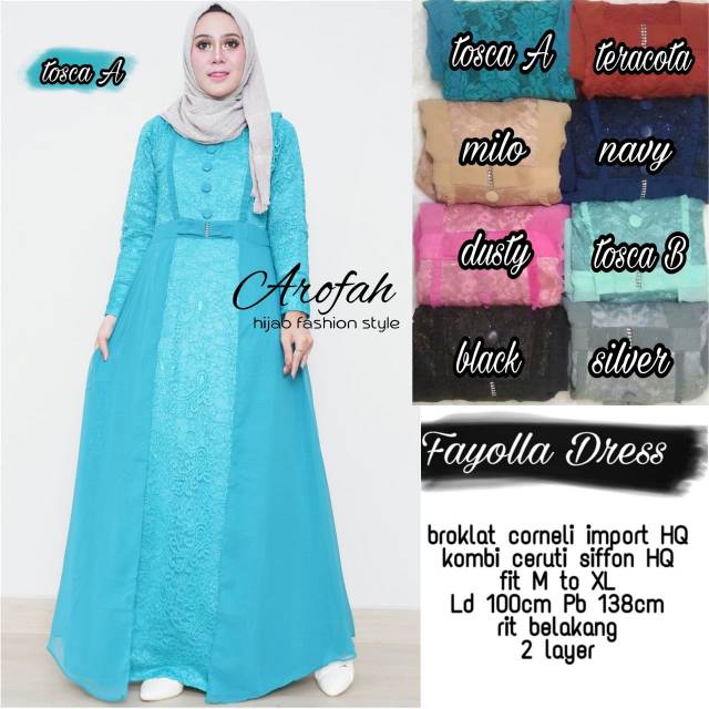 Fayolla dress by Arofah