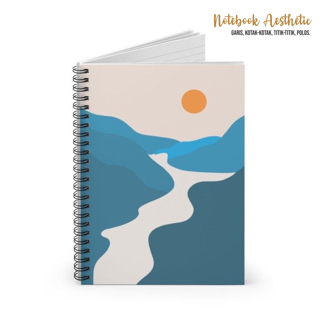 

Notebook Aesthetic | Ready Cover | A5 | 100 Page