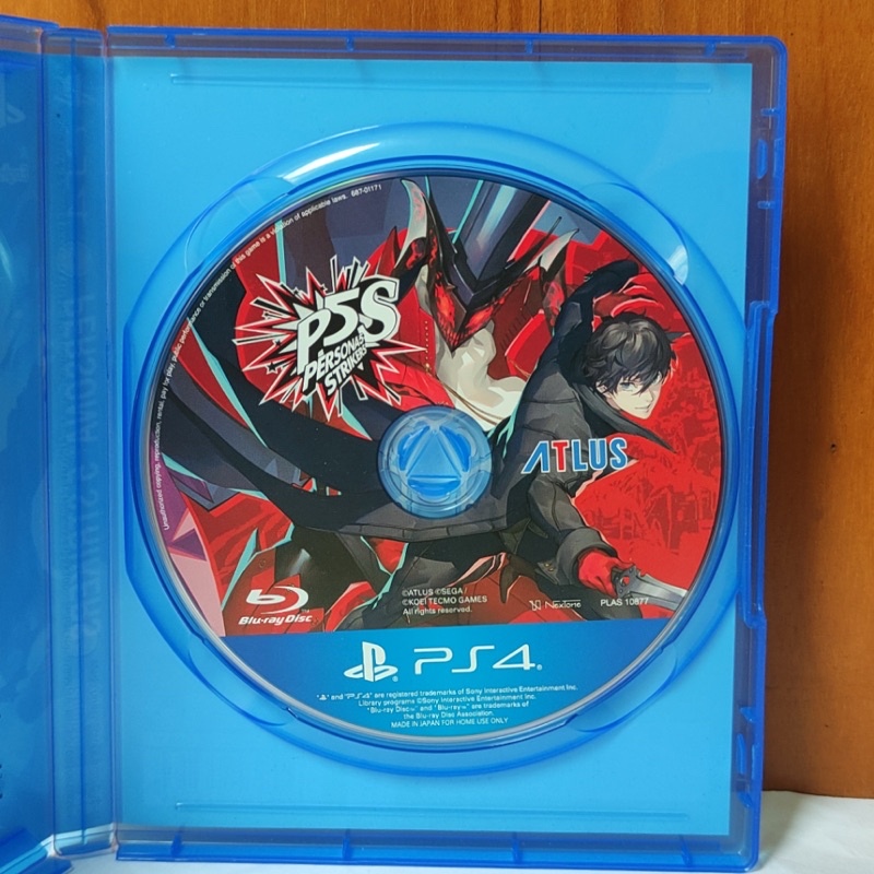 Kaset Persona 5 Strikers PS4 Persona5 Striker Playstation PS 4 5 P5 V P5S CD BD Game Games Ps4 Ps5 Royal Region 3 Asia Reg 3 stikers stickers sticker