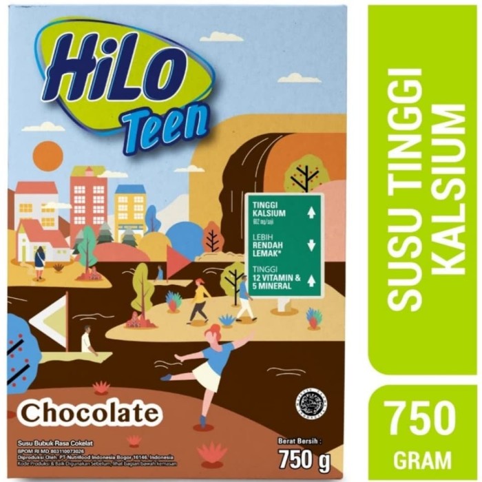 

ds211vz Hilo Hi Lo Teen Cokelat Chocolate 750Gr Xa201As