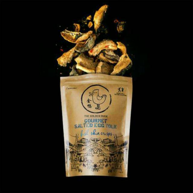 

Ready!!! Gourmet Salted Egg Yolk Fish Skin