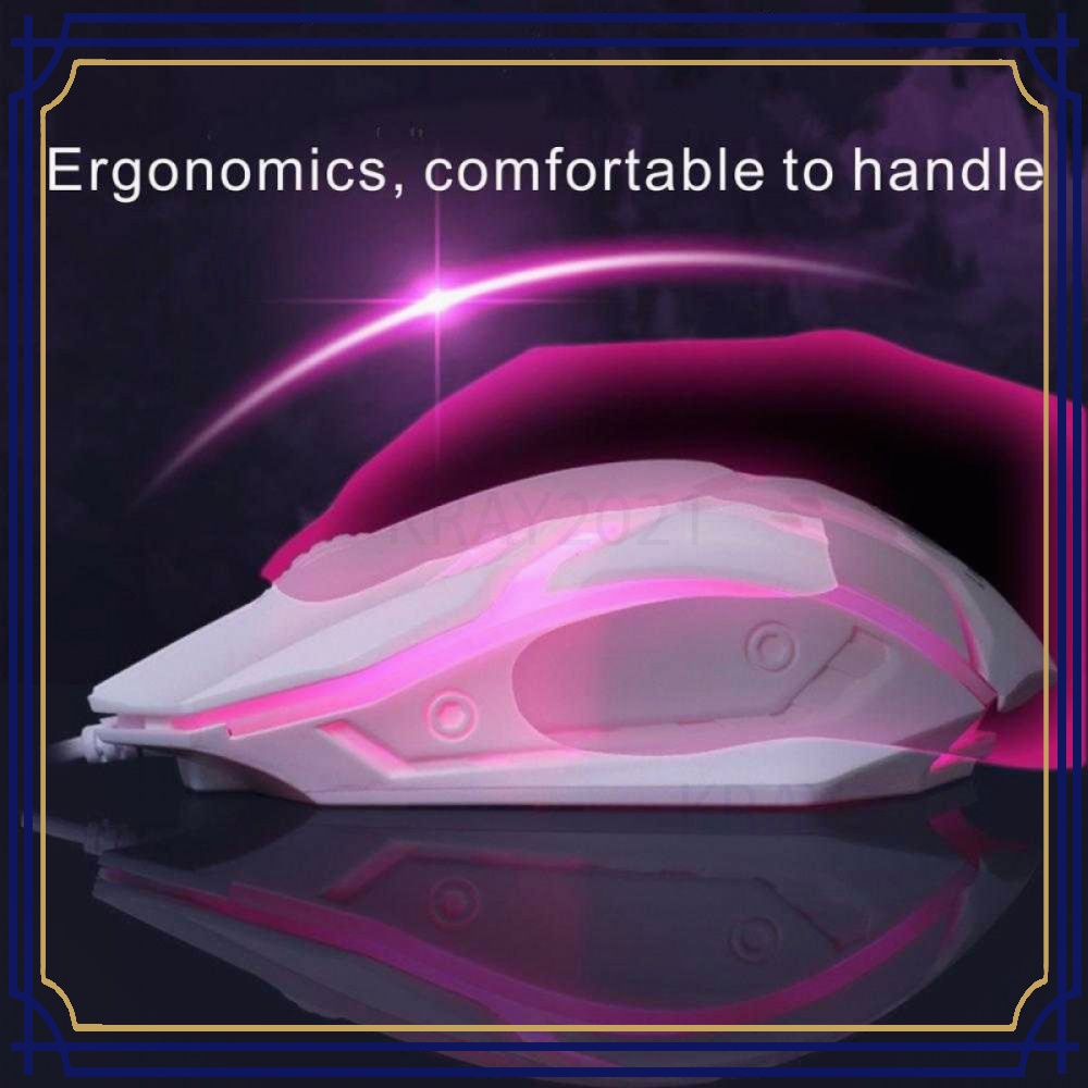 Combo Gaming Keyboard RGB with Mouse KB023