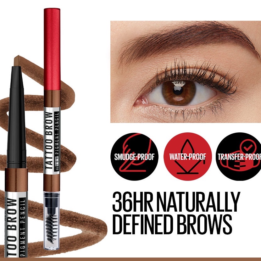 ✦SINAR✦ Maybelline Tattoo Brow Pencil /New