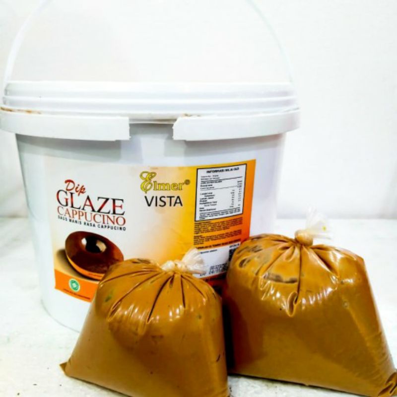 

Dip glaze Cappucino Elmer 250gr Repack