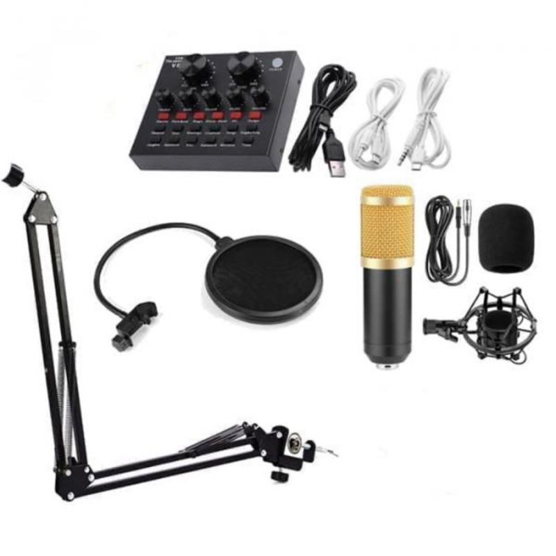 PROMO Paket BM800 komplit plus soundcard v8