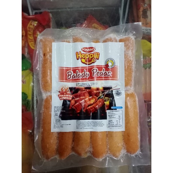 

Kimbo Happy Balado Pedas 500gr