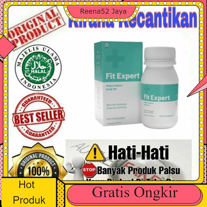 Obat Pelangsing Fit Expert Asli 100% Original Obat Fit Expert Herbal