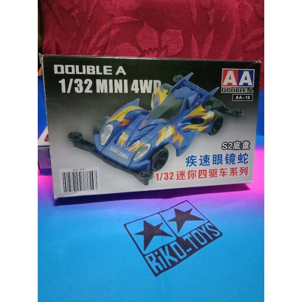 Tamiya Spin Cobra merk AA(double a)