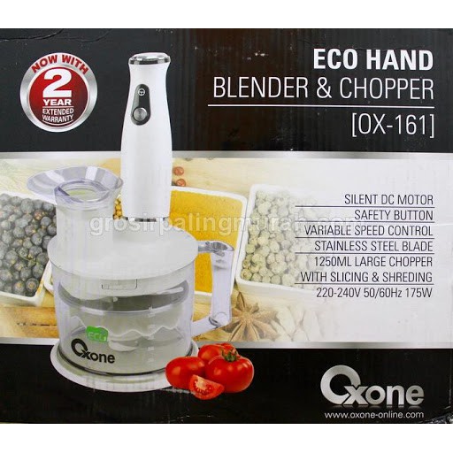 Oxone OX-161 Eco Hand Blender &amp; Chopper