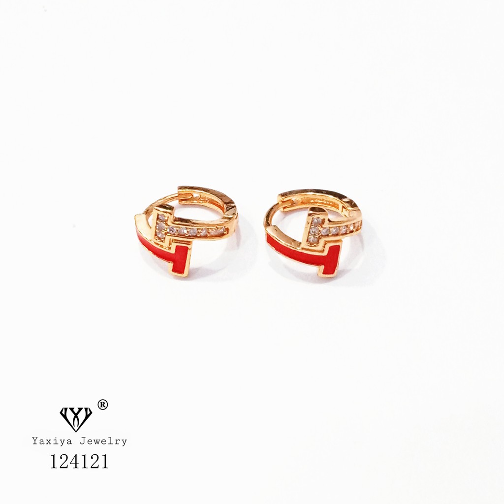 

Anting Wanita Permata Perhiasan Lapis emas Yaxiya Jewelry 306