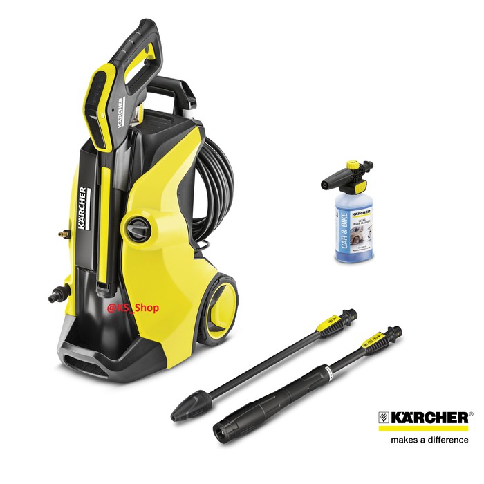 Karcher K 5 Power Control | K 5 Full Control + FJ 10 Foam Jet | High Pressure Washer Karcher Paket K