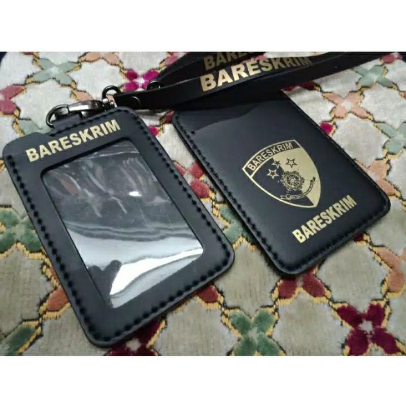 

kalung ID card Bareskrim gantungan ID card Bareskrim kalung nama Bareskrim