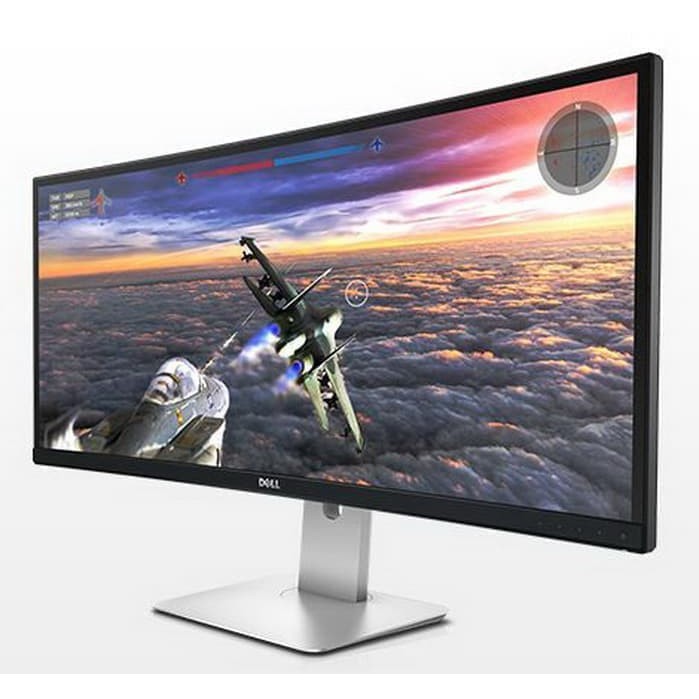 Monitor LED DELL U3415W 34  WQHD 3440x1440p 60Hz 5ms Curved Monitor