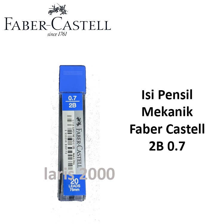 

Isi Pensil Mekanik Faber Castell 0.7 2B