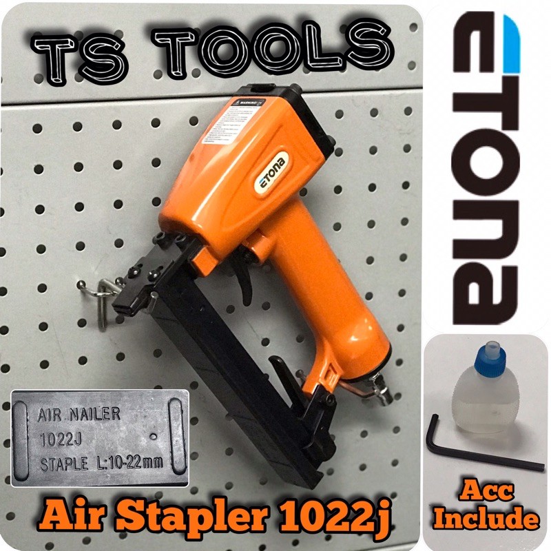 

Mesin Paku Staples Sembak Angin Etona 1022 J Air Stapler Gun Etona 1022j