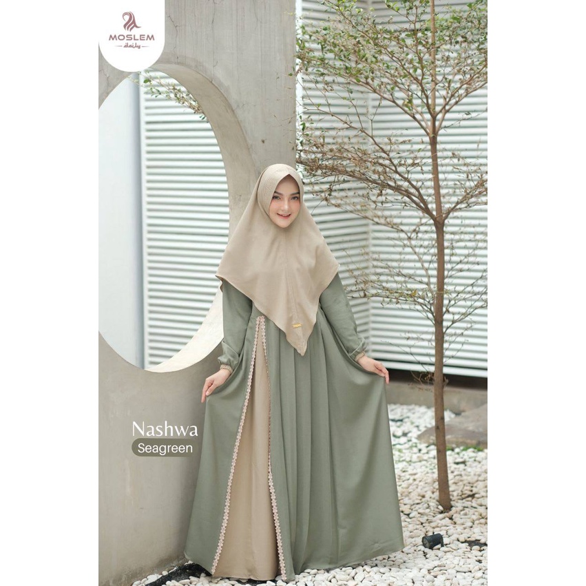 Gamis Nashwa Set by Moslem Daily