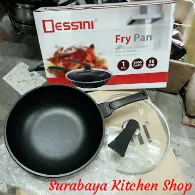 Wajan Serbaguna Wok Pan 30 Cm Anti Lengket