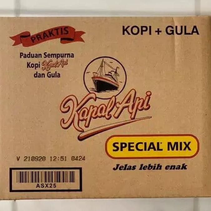 

Kapal api mix 25gr (perdus isi 12 renceng) 120 pcs