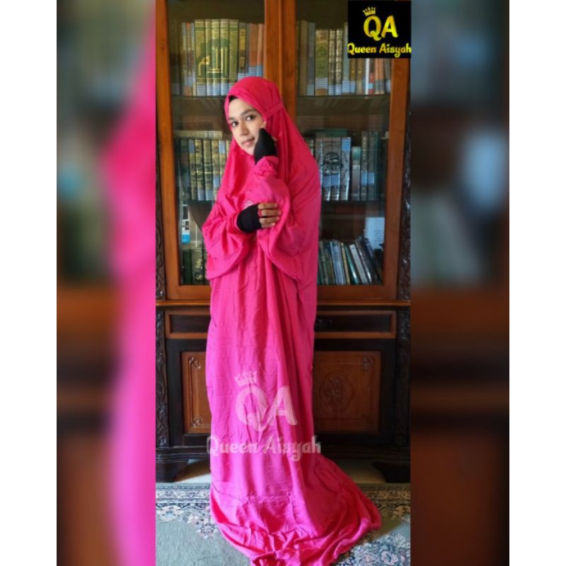 Mukenah Hadramaut terompah lengan manset