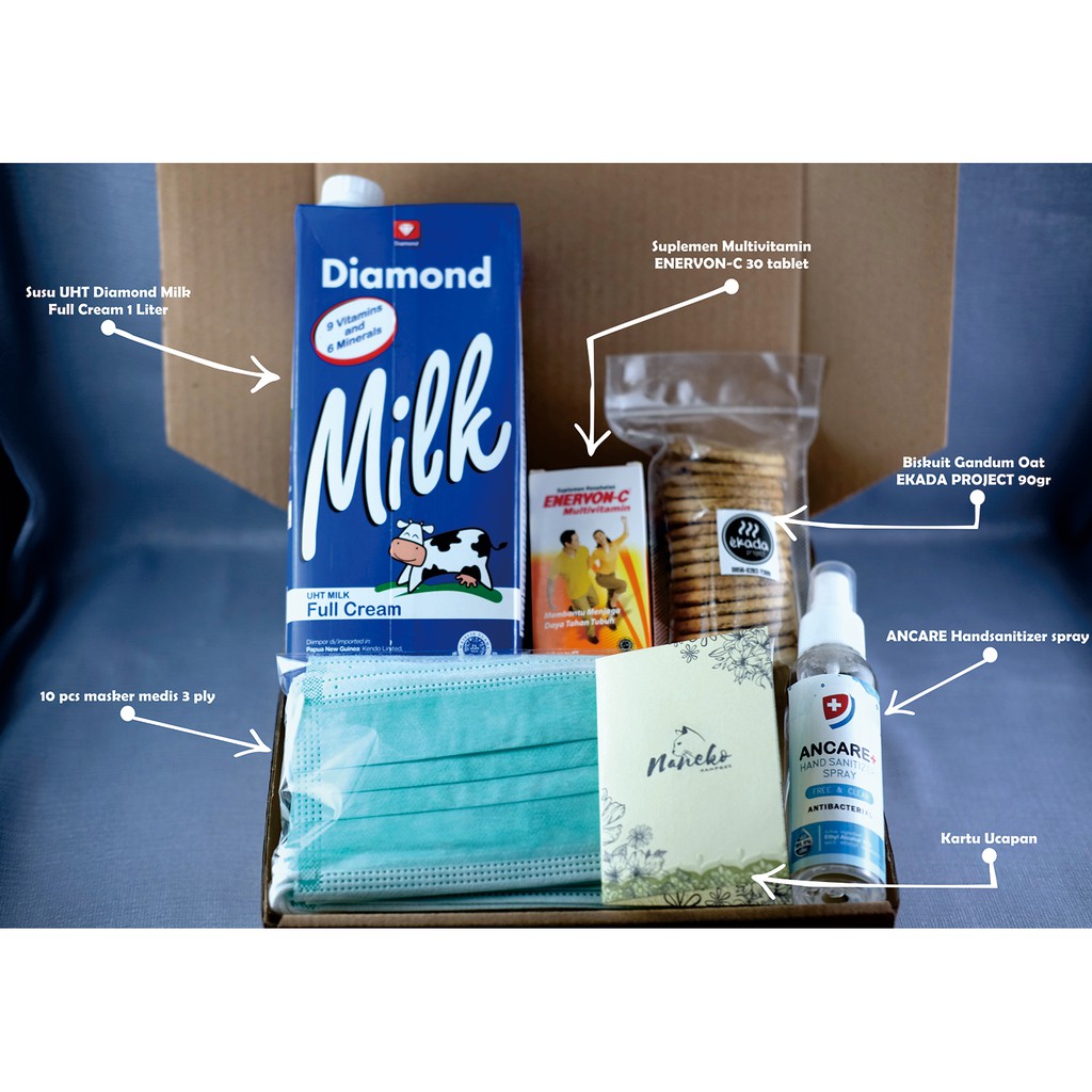 Paket C - Hampers Paket Isoman Isolasi Mandiri COVID-19
