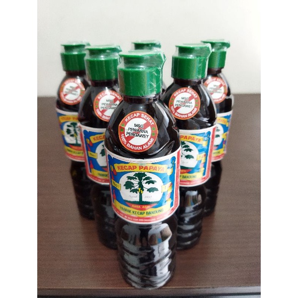 

Kecap asin papaya botol plastik besar 600 ml