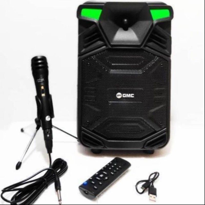 Speaker Bluetooth Portable GMC 897M Bonus Mic Remot /Salon Aktif Bluetooth Gmc Super Bass Karaoke