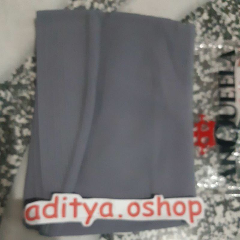 (Bisa COD) Leaf Khimar Cerutty Anqueela Syafaluma-AbuGrey