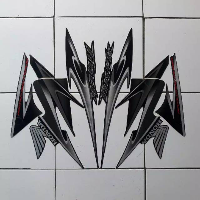 striping TIGER revo 2013 hitam silver. (COD)