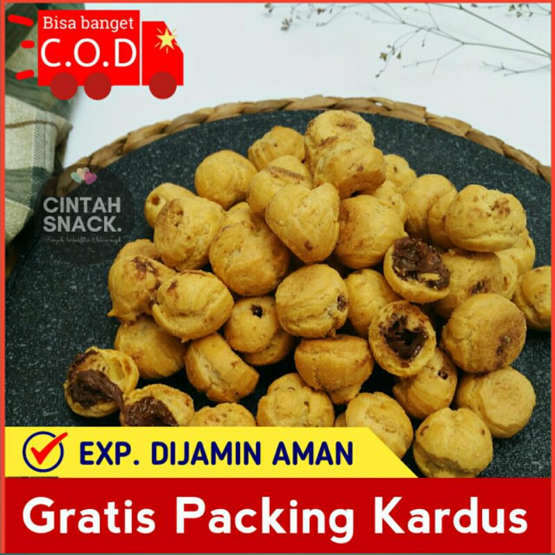 

[CINTAH SNACK] LARIS SUS COKLAT 250 GRAM / SOES COKELAT / SUS COKELAT