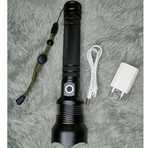 Senter TaffLED Super Terang XHP90.2 ORIGINAL 90.000 LUMENS Rechargeable ZOOM 1000 METERS