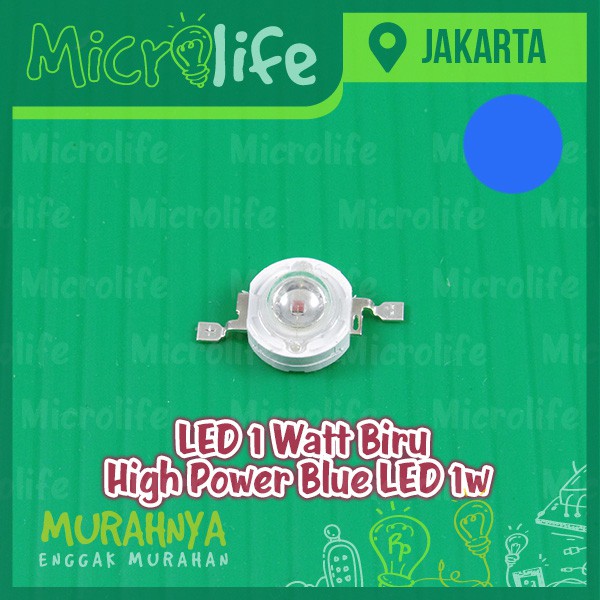 LED 1 Watt Biru High Power Blue LED 1w