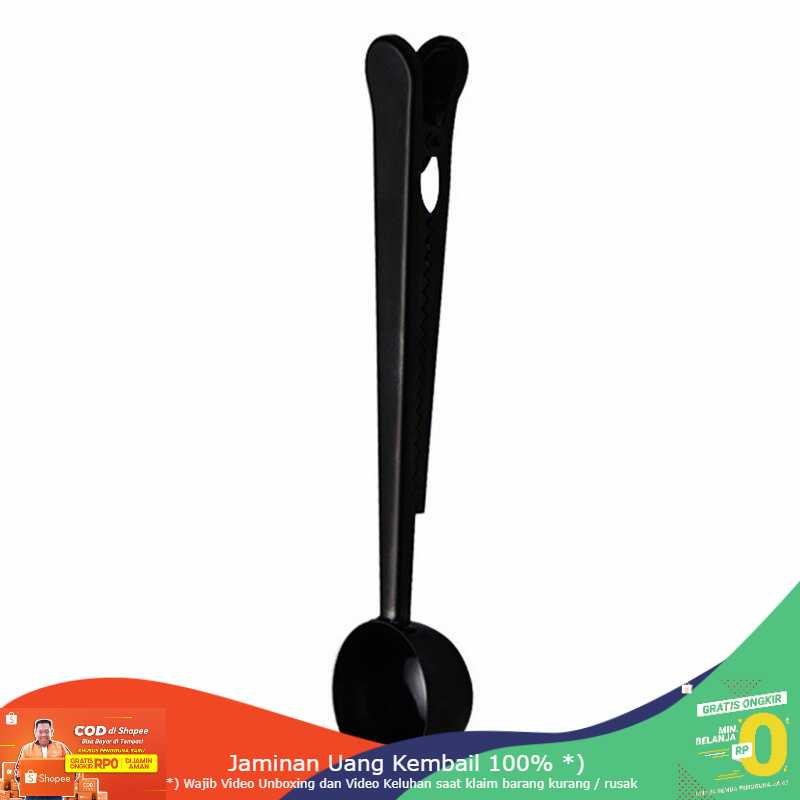 (BISA COD) RVOSTR Urijk Sendok Takar Kopi Teh Measuring Spoon Stainless Steel with Clip