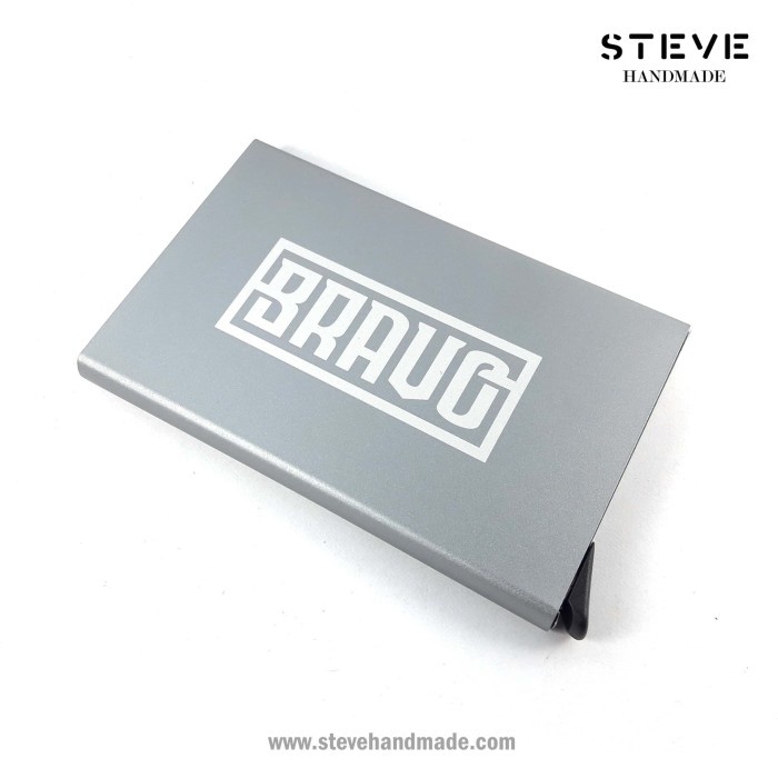 

Card Holder Slim Style A (Custom Laser Logo & Huruf) 044