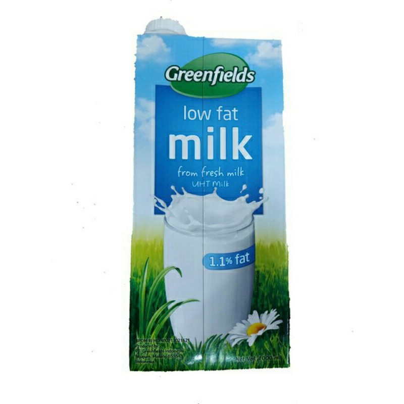 

Greenfields Low Fat 1000ml - UHT Fresh Milk