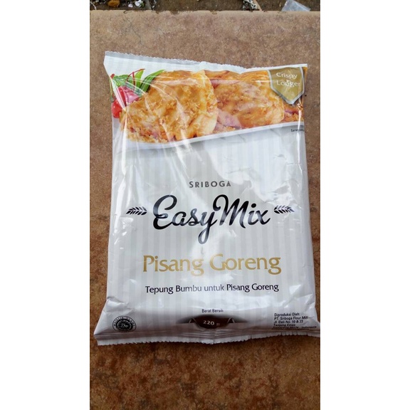 

cs01477 Easy Mix Tepung Pisang Goreng @220G Tepung Bumbu Untuk Pisang Goreng Da01D100