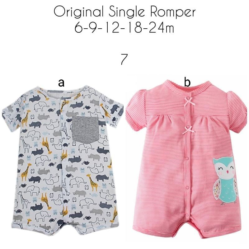 Baju bayi import/ romper bayi loves/ romper bayi lucu