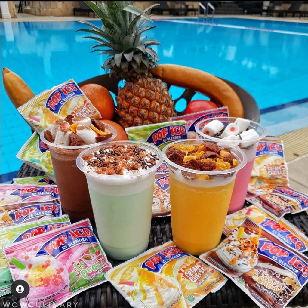 Popice Minuman Serbuk Renceng Pop Ice Es Blender All Varian 25 Gram