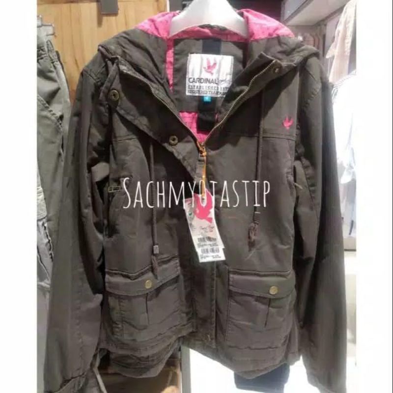 jaket cewek cardinal girl