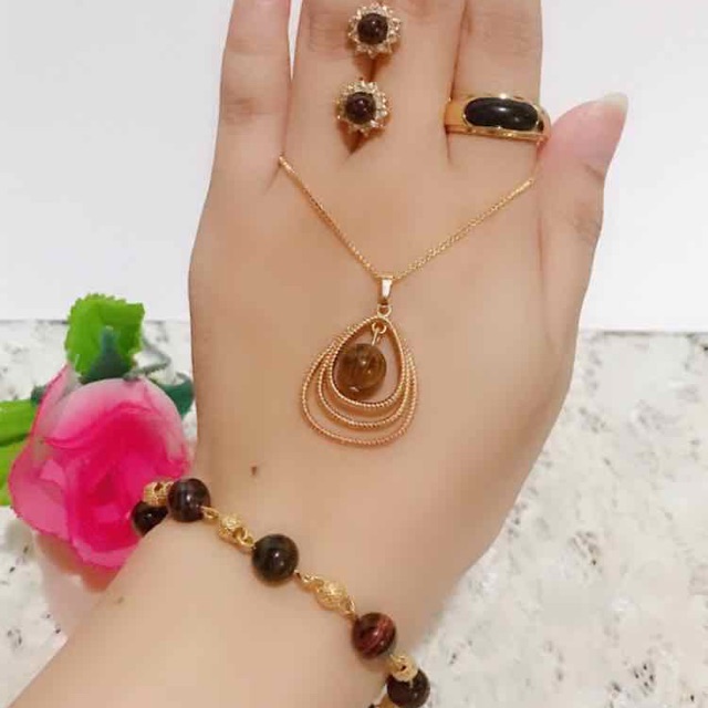 set giok gelang giok asli