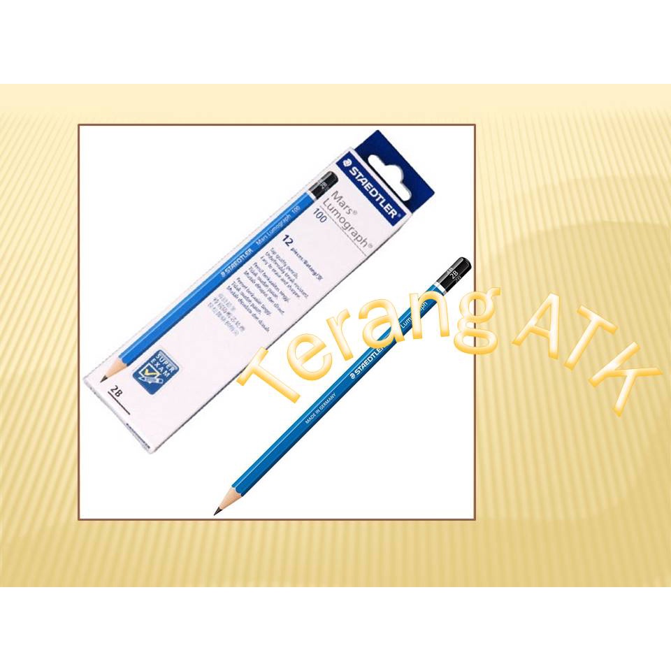 

Pensil Kayu Merek STAEDLER [Isi 12 buah]
