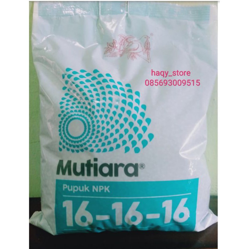 Pupuk Majemuk NPK Mutiara 1000gr