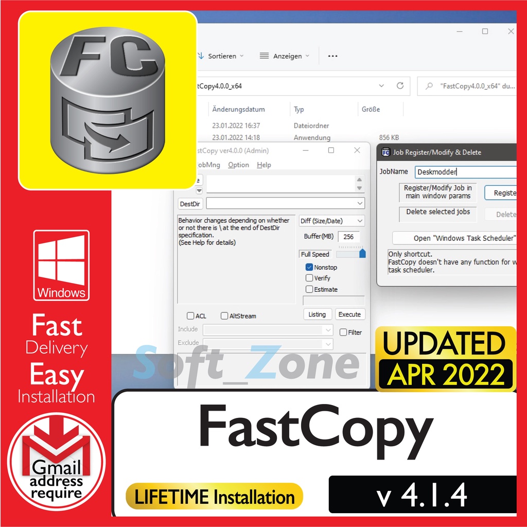 

FstCpy 4.1.4 - Th Fstst Cpy & Bckp Sftwr n Wndws [WINDOWS x64] - Dgtl Dwnld