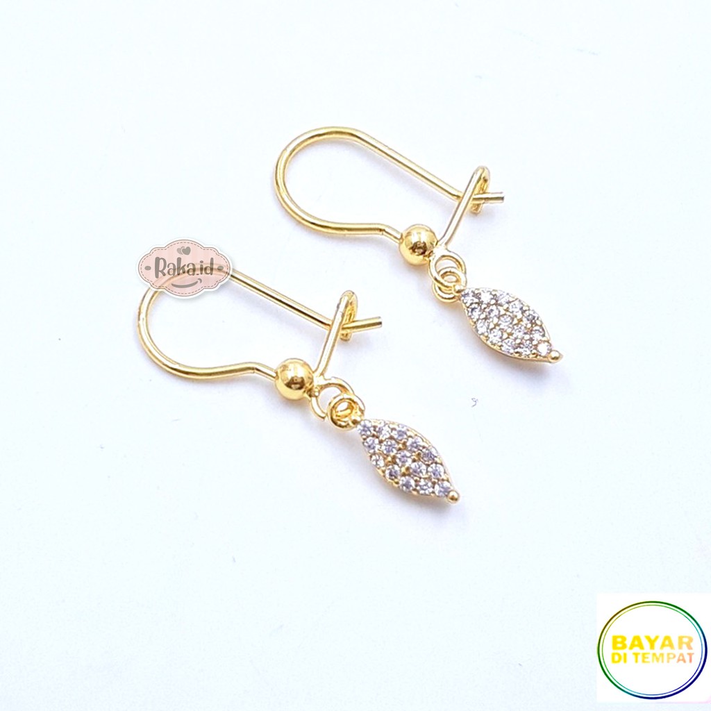 RAKA Acc - Anting Clip / Klip SERBA 15000 Xuping Aksesoris Wanita Lapis Emas 18k 621