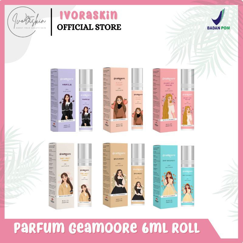 ( BPOM) GEAMOORE PARFUME / MINYAK WANGI 6 ML-2