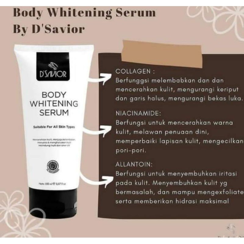 Body Serum D'Savior