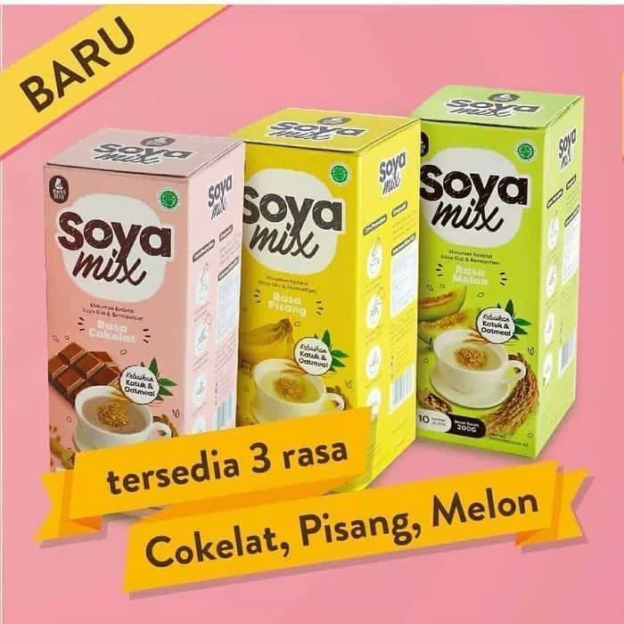 Booster Pelancar ASI Mama Bear Soya Mix Minuman Nutrisi Ibu Menyusui - booster asi